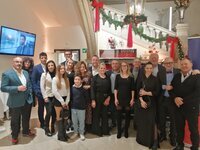 Premiazioni Campionato Mitropa Rally Cup 2025 - Il numeroso gruppo della Gorizia Corse Foto: Luca Benossi