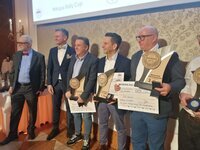 Premiazioni Campionato Mitropa Rally Cup 2025 - Il podio Mitropa Rally Club Championship Foto: Luca Benossi