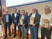 Premiazioni Campionato Mitropa Rally Cup 2025 - Il podio Mitropa Rally Club Championship 2wd Foto: Luca Benossi