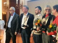 Premiazioni Campionato Mitropa Rally Cup 2025 - Il podio Mitropa Rally Club Championship Codriver Foto: Luca Benossi