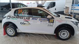 Rally Show Santa Domenica 2025 Alberto Orioli - Mattia Toffoli Peugeot 208 Rally4 Foto: Alberto Orioli