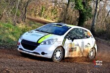 Rally Two Castles 2026 Davide Graputti - Marco Zulliani Peugeot 208 R2B Foto: Rallye Story