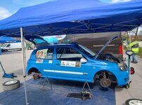 Quattro River Rally 2026 Parco Assistenza Renault Clio RS Foto: Fabrizio Colja