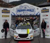 3.Paganella Rally Davide Graputti - Francesca Collavino Peugeot 208 R2B Foto: