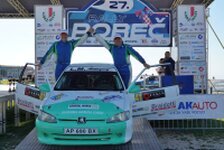 27.Rally Poreč 2026 Federico Laurencich - Alberto Mlakar Peugeot 106 Rally 1.6 16v Foto: Tamara Mizerit