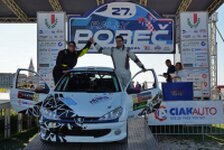 27.Rally Poreč 2026 Francesco Pompei - Ilaria Persello Peugeot 206 RC Foto: Tamara Mizerit