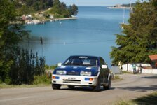 27.Rally Poreč 2026 Alessandro Pulz -  Massimo Boni Ford Sierra RS Cosworth Foto: Tamara Mizerit