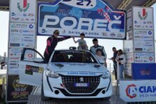 27.Rally Poreč 2026 Cristian Terpin - Selena Ziani Peugeot 208 Rally4 Foto: Tamara Mizerit