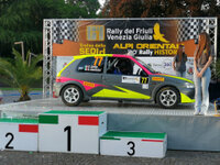 61.Rally del Friuli Venezia Giulia 2026 Fabrizio Colja - Corrado Canazza Peugeot 106 Rallye Foto: Luca Benossi