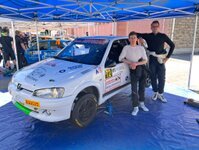 61.Rally del Friuli Venezia Giulia 2026 Manuel Lesa - Andrea Rivis Peugeot 106 S16 Foto: Luca Benossi