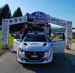41.Rally Velenje Cristian Terpin - Selena Ziani Peugeot 208 Rally4 Foto: Alisè Turitto