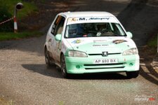 ET König Rallye Judenburg Alberto Mlakar - Cristina Delbello Peugeot 106 1.6 16V Foto: Peter Hartmann myrally.ch