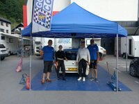 13.Rally Železniki Fabio Grendene, Cristina Delbello, Alberto Mlakar, Mauro Rivis Foto:
