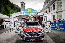 13.Rally Železniki Lorenzo Martincich - Beatrice Gargiuolo Renault Clio Rally5 Foto: Uros Modlic Foto Modlic
