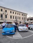 42.Rally della Marca da sinistra Corrado Canazza, Fabrizio Colja, Andrea Rivis, Manuel Lesa Foto: