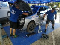 4.Rally Dolina Zelenega Zlata Assistenza di Fabio Cuel e Manuel Terpin Foto: Luca Benossi