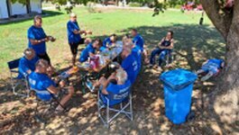 15.Motul Rally Kumrovec Il gruppo della Gorizia Corse nel pre gara Foto: Tamara Mizerit